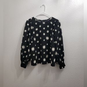Who What Wear Puffed Sleeve Blouse